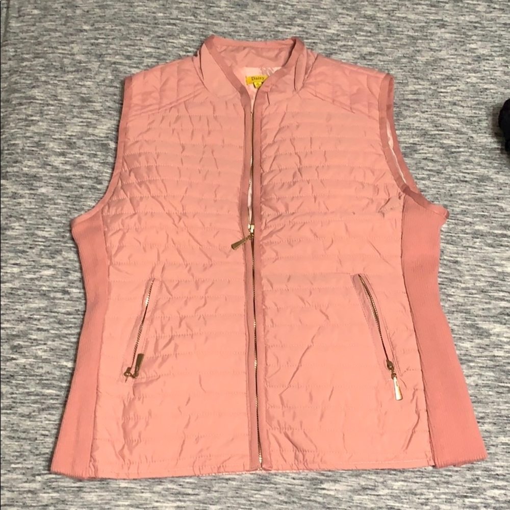 Pink vest